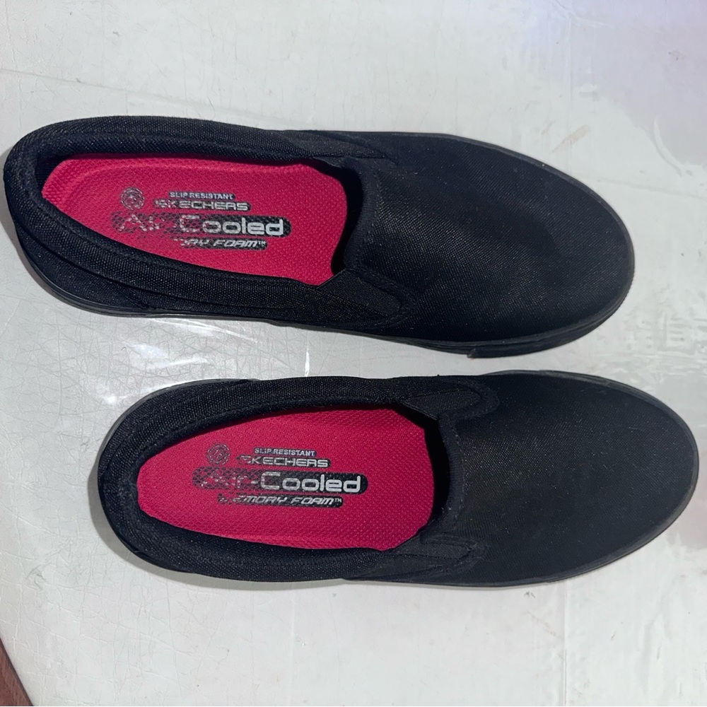 Skechers work slip resistant shoes